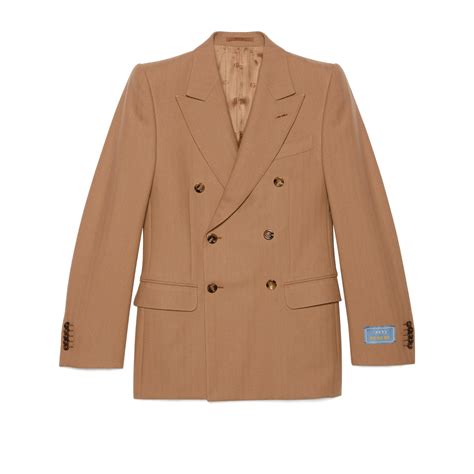 gucci ha ha ha fine twill wool jacket|Gucci Ha Ha Ha Fine Twill Jacket .